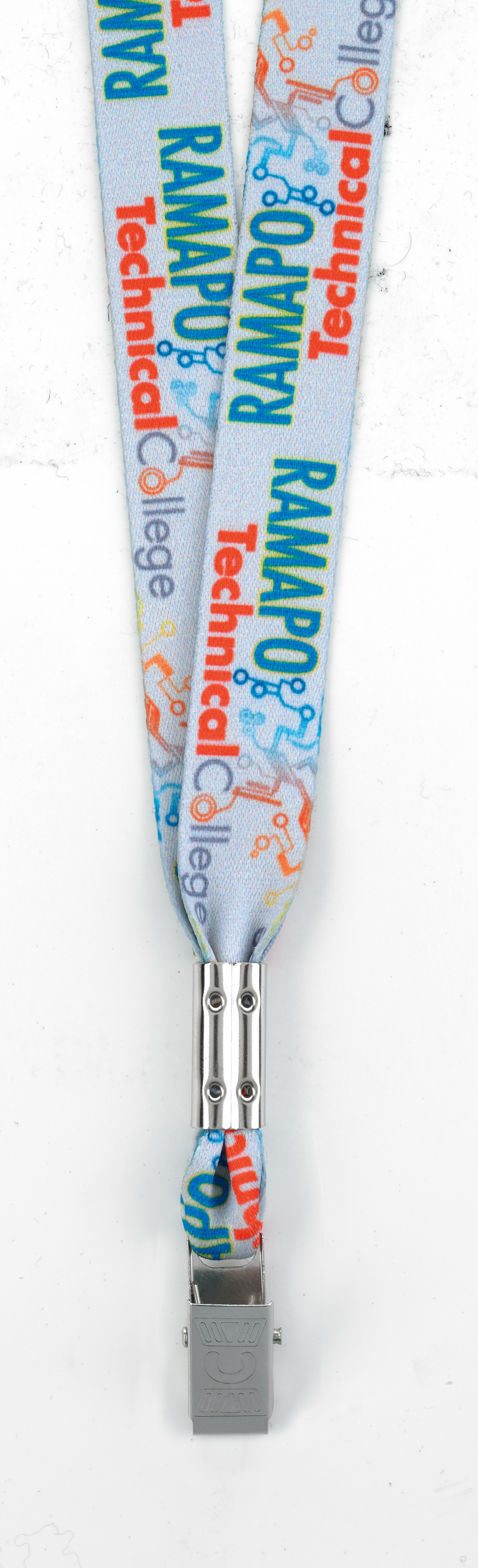 Good Value™ 1/2" RPET Fine-Print Lanyard 27