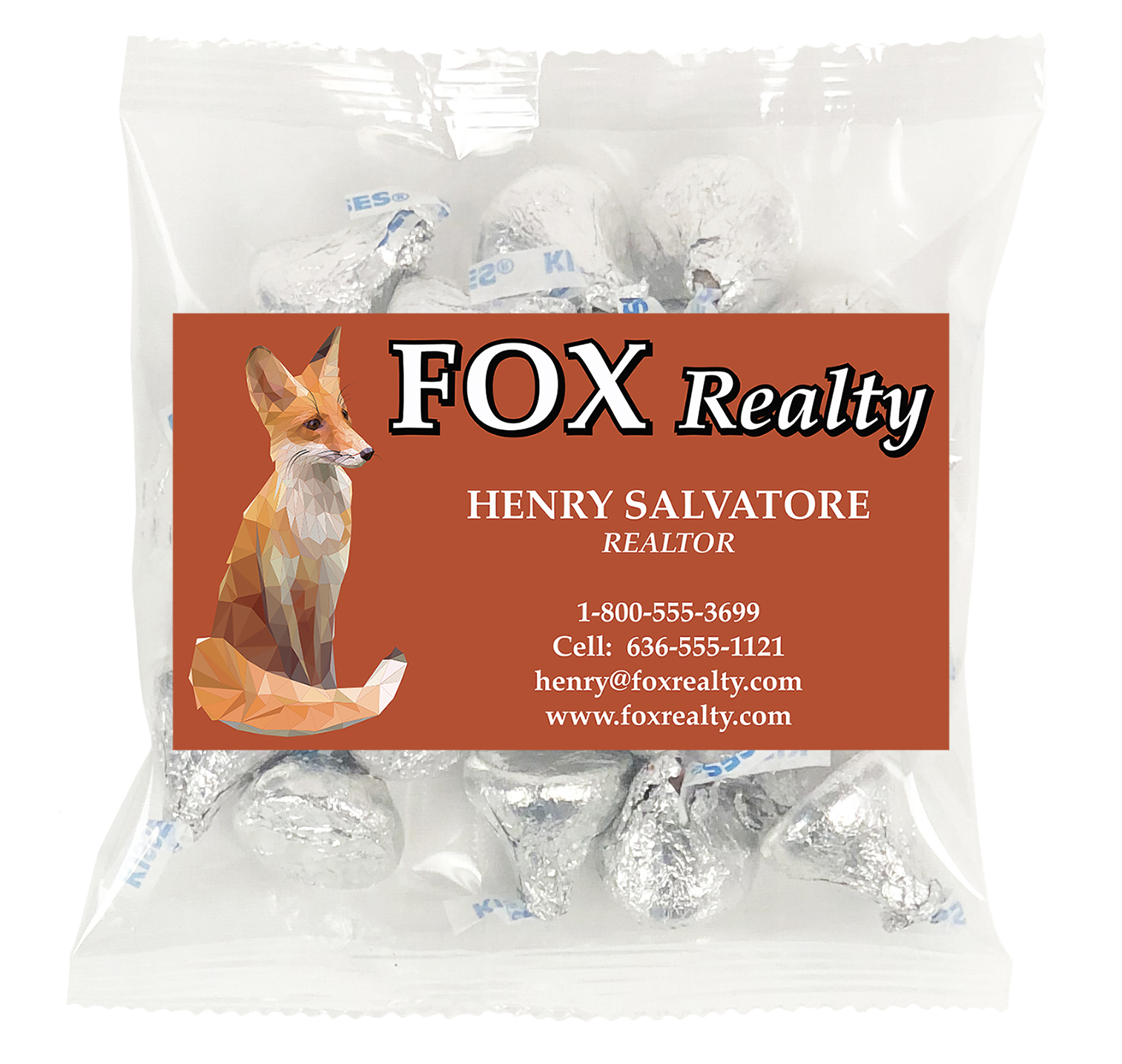 Large Snack Bag with Rectangle Magnet Premium Fill 6