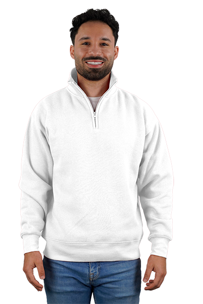 Ultra Soft Fleece 1/4 Zip Pullover, custom hoodie or sweatshirt with logo imprint 34