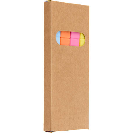 4-Piece Square Recycled Highlighter Set 14