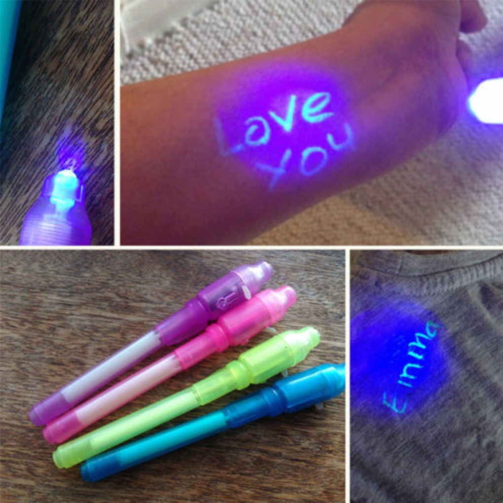 Invisible Ink Pen with UV Light 2