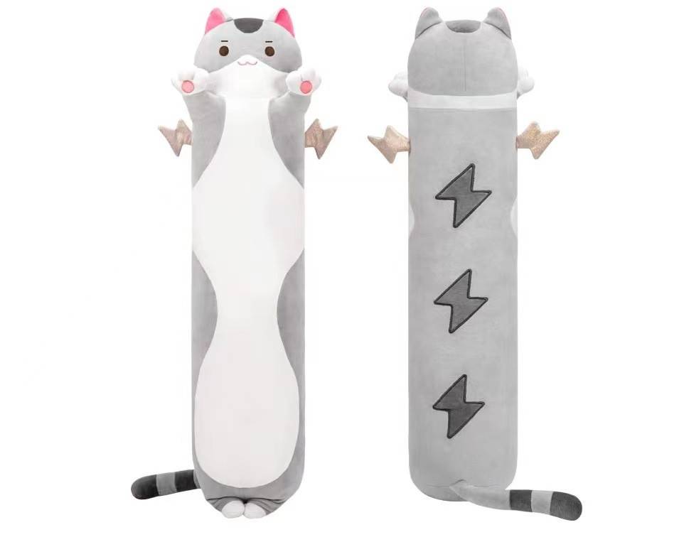 Long Cat Plush Kawaii Body Pillow Cute Stuffed Animals Soft 9