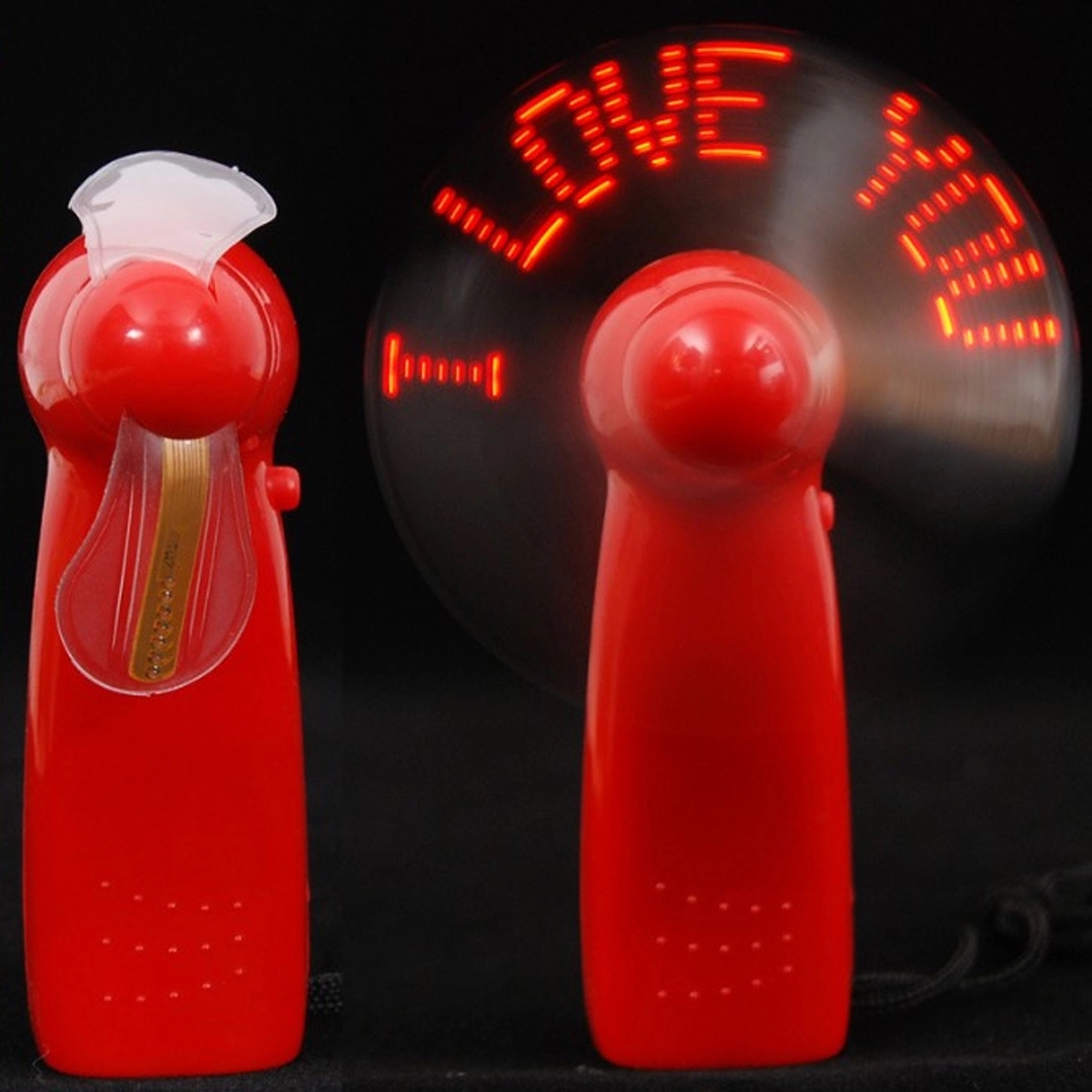 Portable Handheld Fan LED Mini Light 3