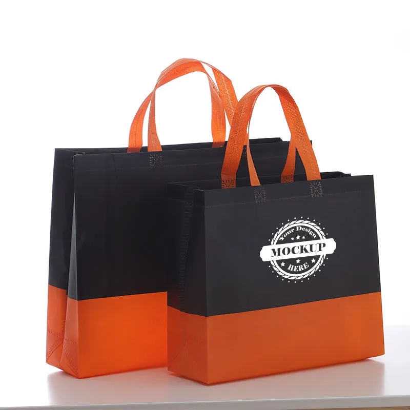 Two Tone Non Woven Tote Bag 1