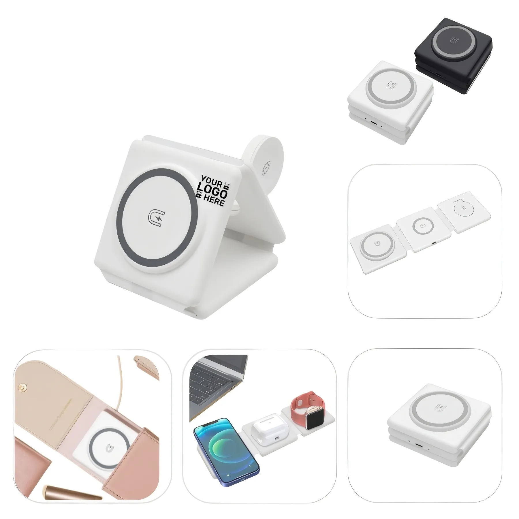 3-in-1 Foldable Magnetic Wireless Charger 3