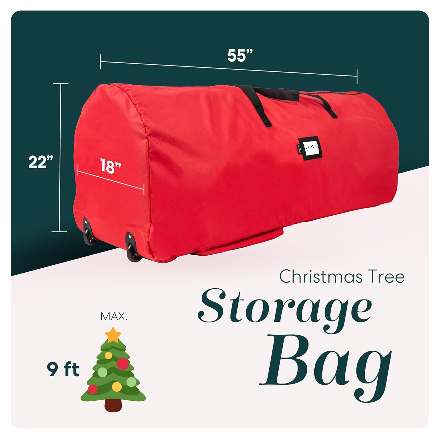 Rolling Christmas Tree Storage Bag 3