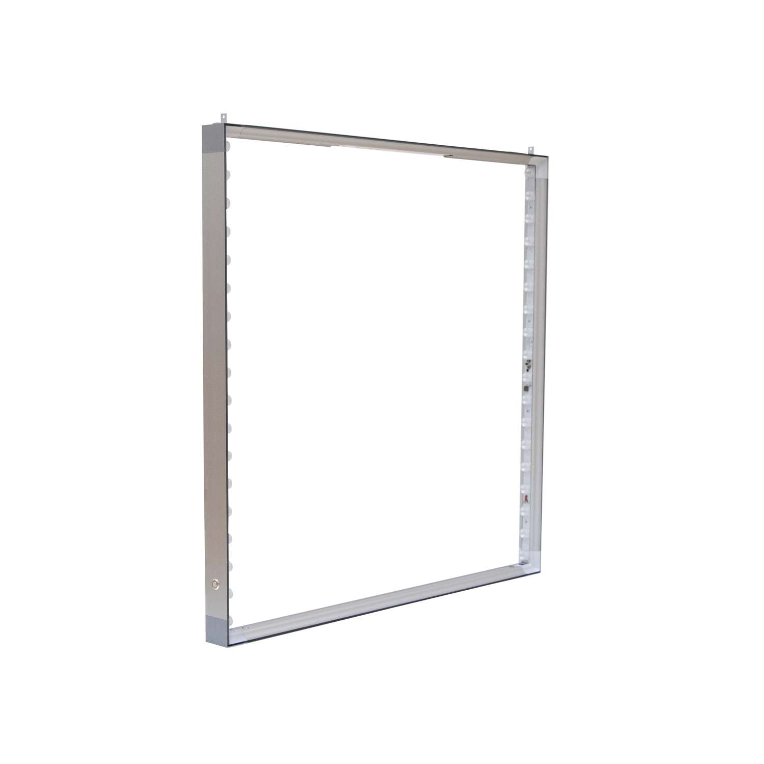 36" x 36" Aerial SEG Glo Ceiling-Mounted Hardware 2