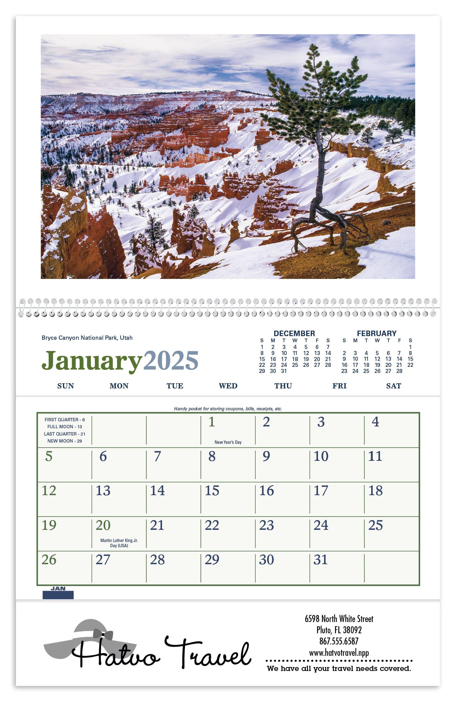 Triumph® Calendars Beautiful America Pocket Calendar 31
