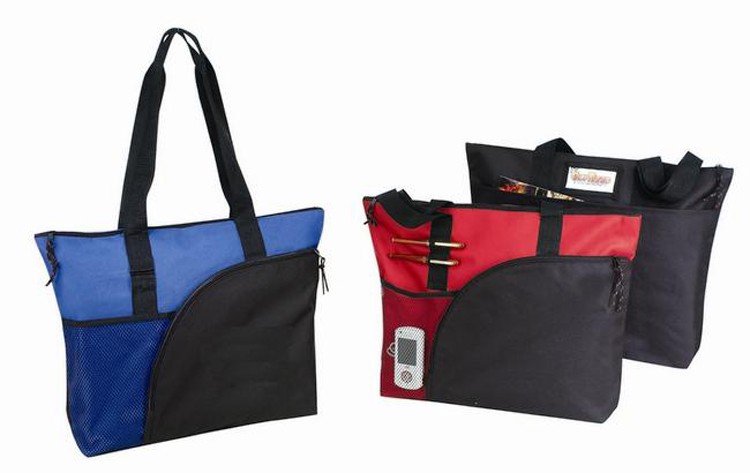 Deluxe Zippered Tote Bag 1