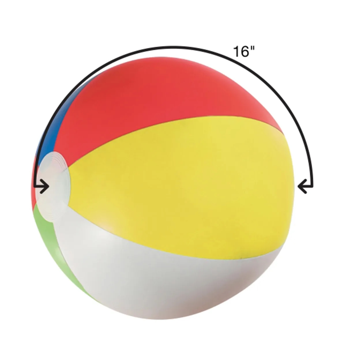 Holiday Swimming Pool Party Colored Inflatable Beach Ball 5