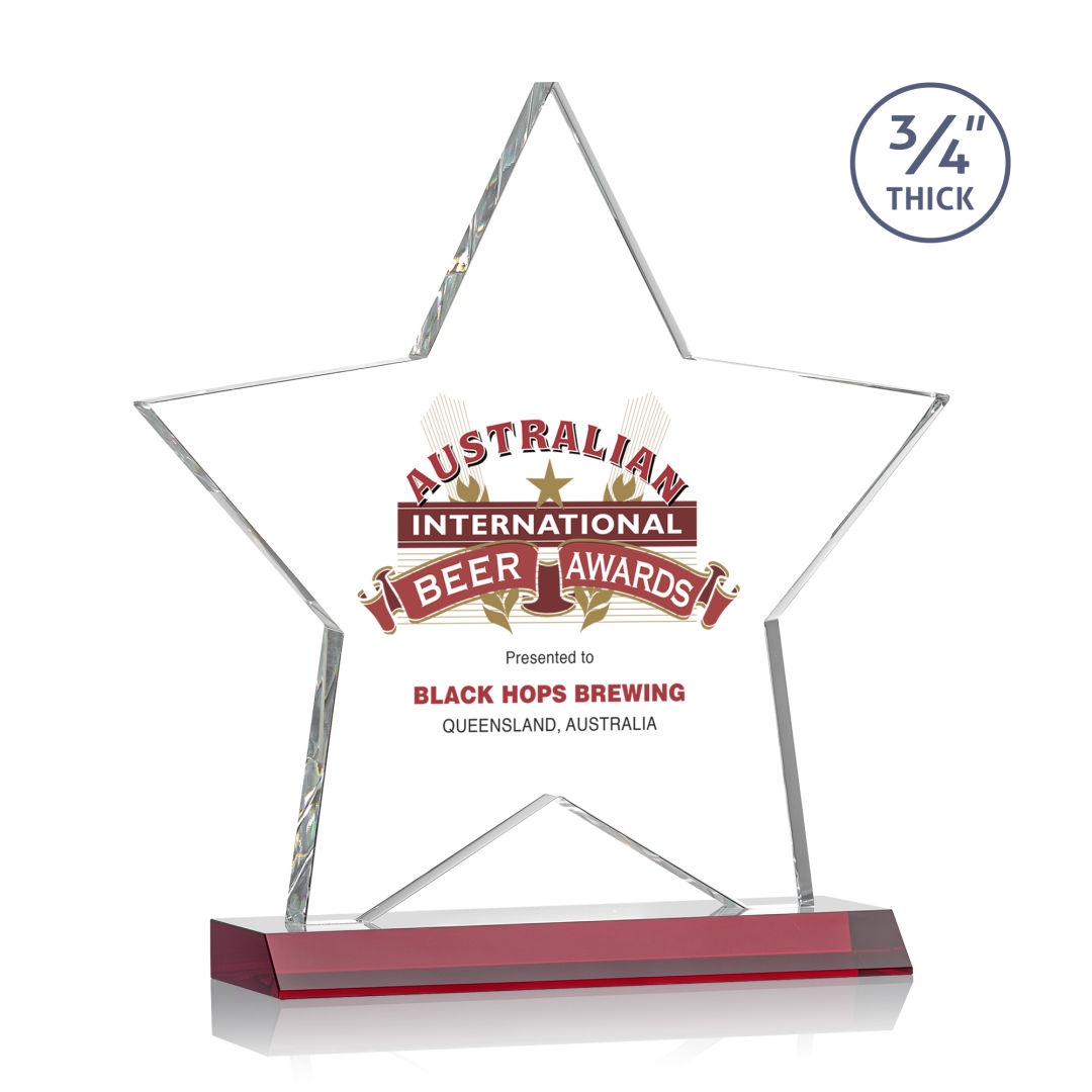 Chippendale VividPrint™ Award - Red 5