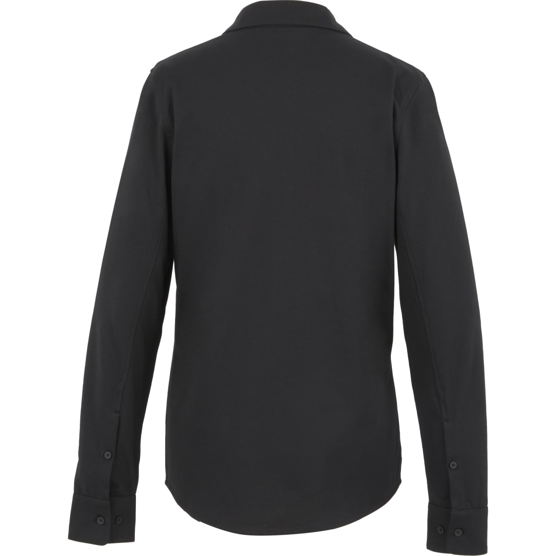TATRA Eco Long Sleeve Knit Button Up Shirt-Women's 11
