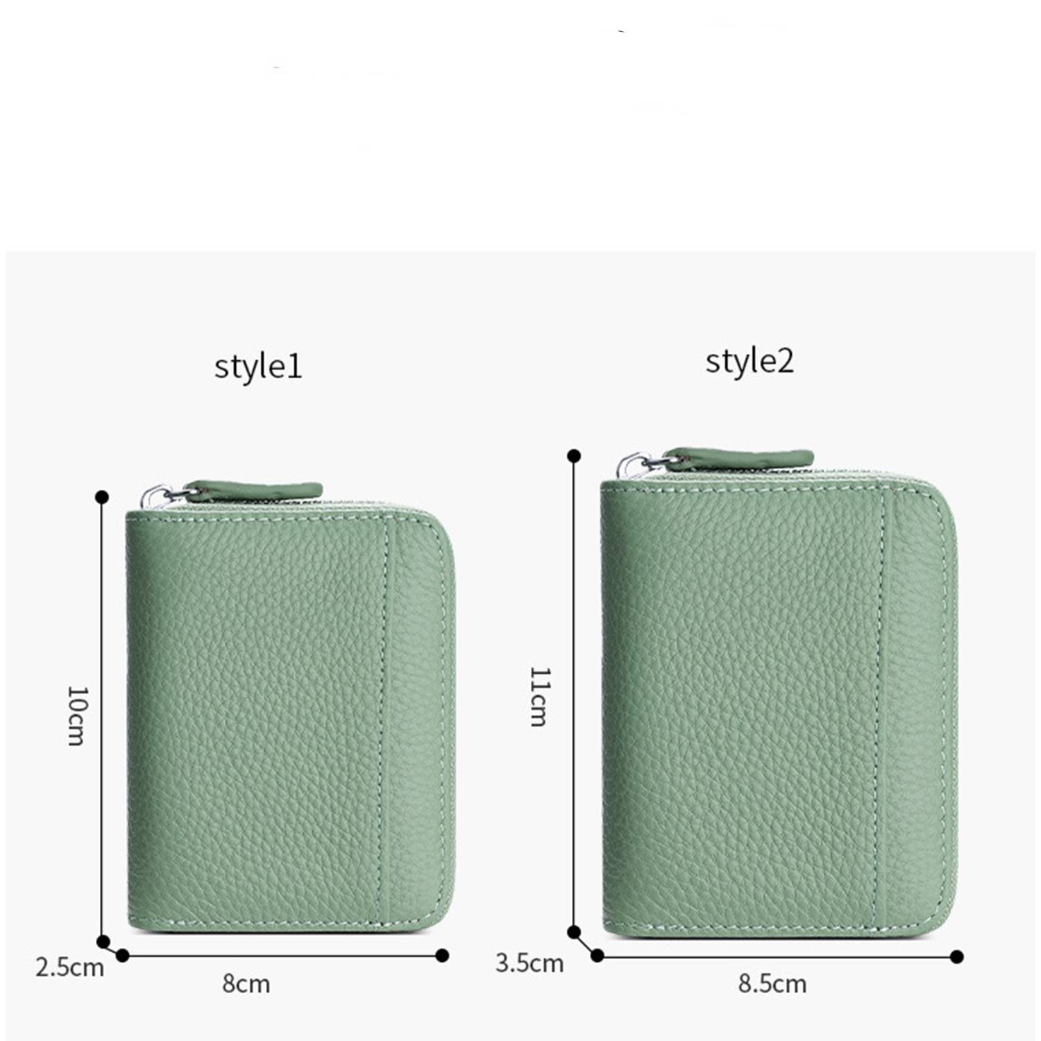Genuine Leather RFID Anti-Theft Card Bag 1