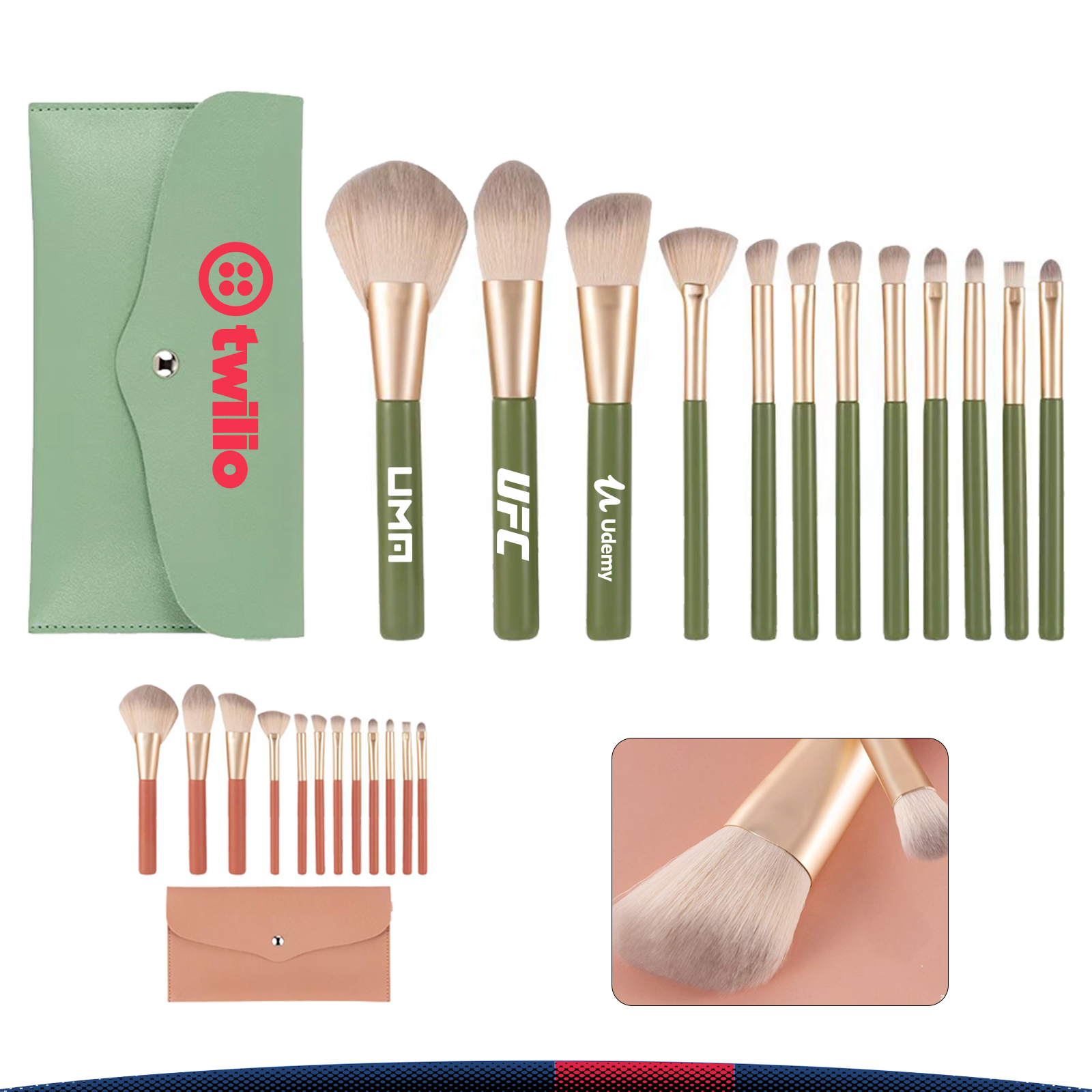 Adocle Makeup Brush Set 3