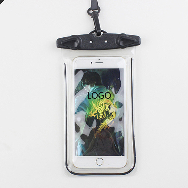 PVC Waterproof Phone Pouch W/ Luminous Strip 3