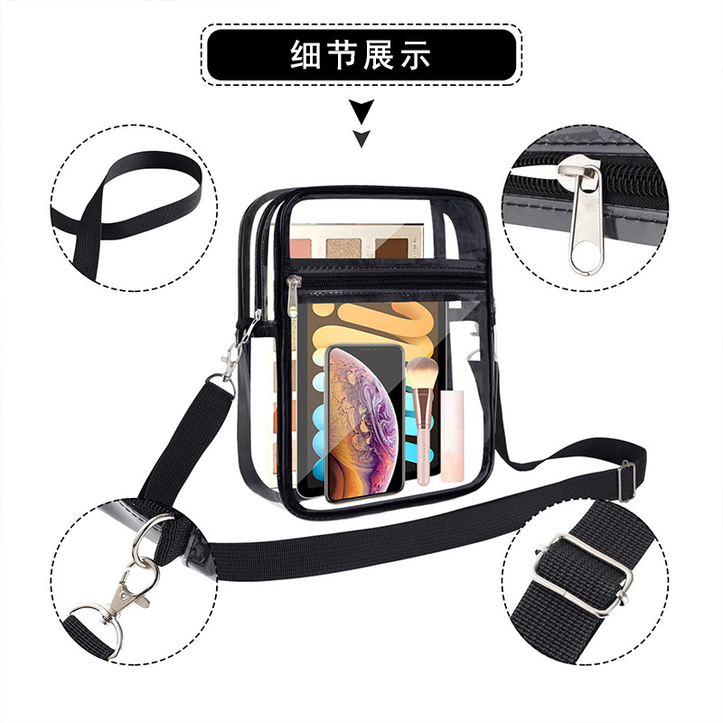Clear Purse CrossBody Bag 11