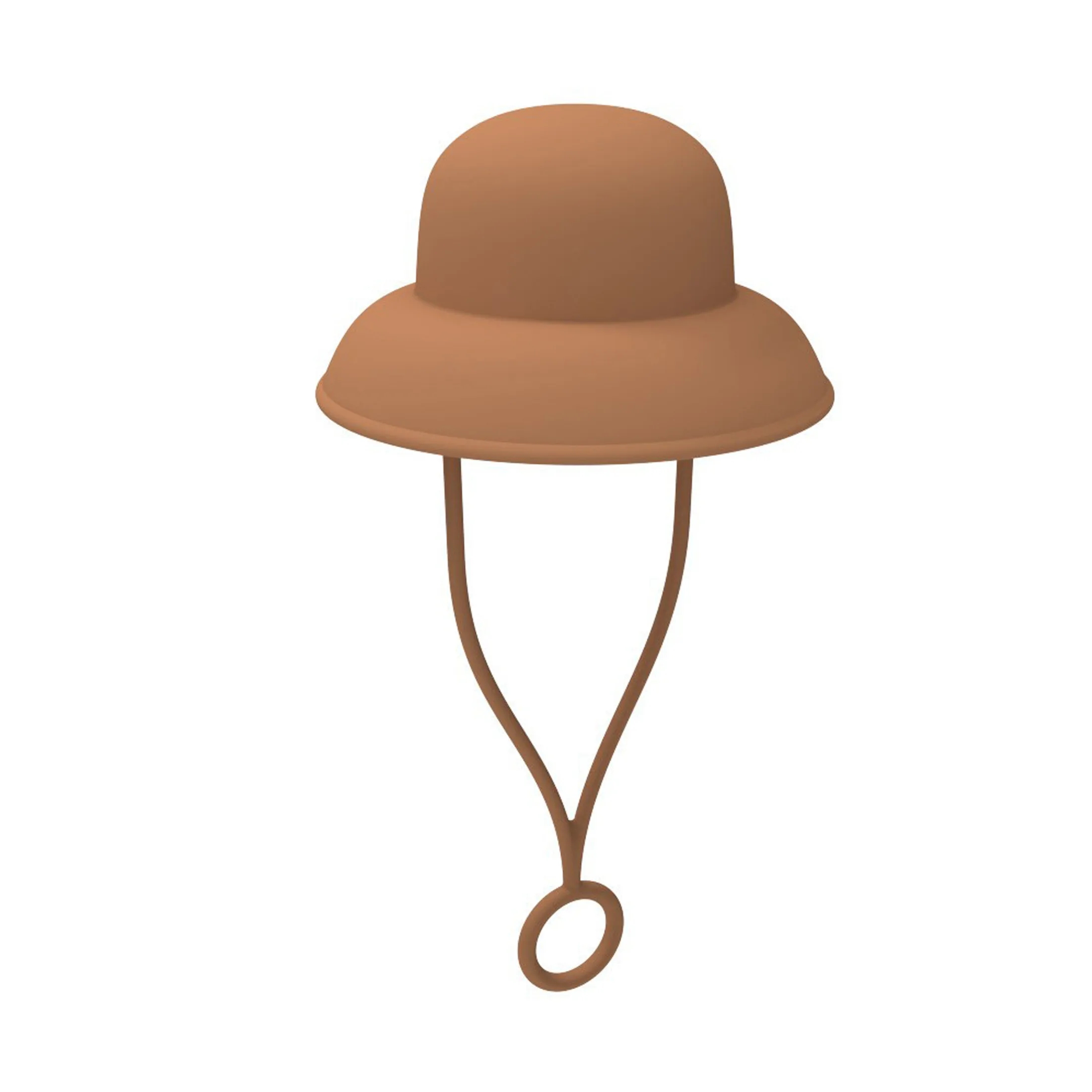 Cowboy Hat-Shaped Silicone Straw Caps 6