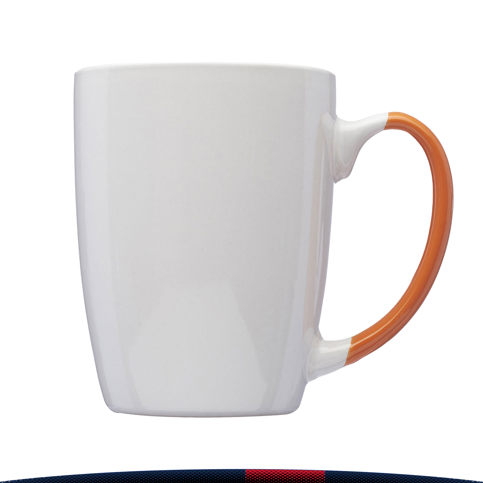 12 oz. Two-Tone Customized Latte Mugs 2