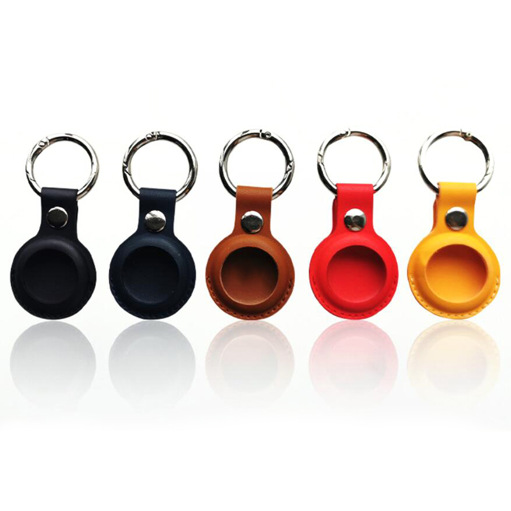 PU Leather Airtags Protective Case 5