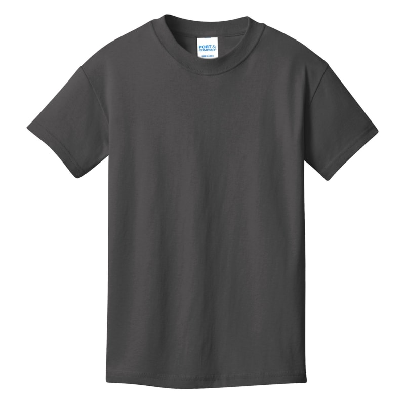 Port & Company - Youth Core Cotton Tee. 143