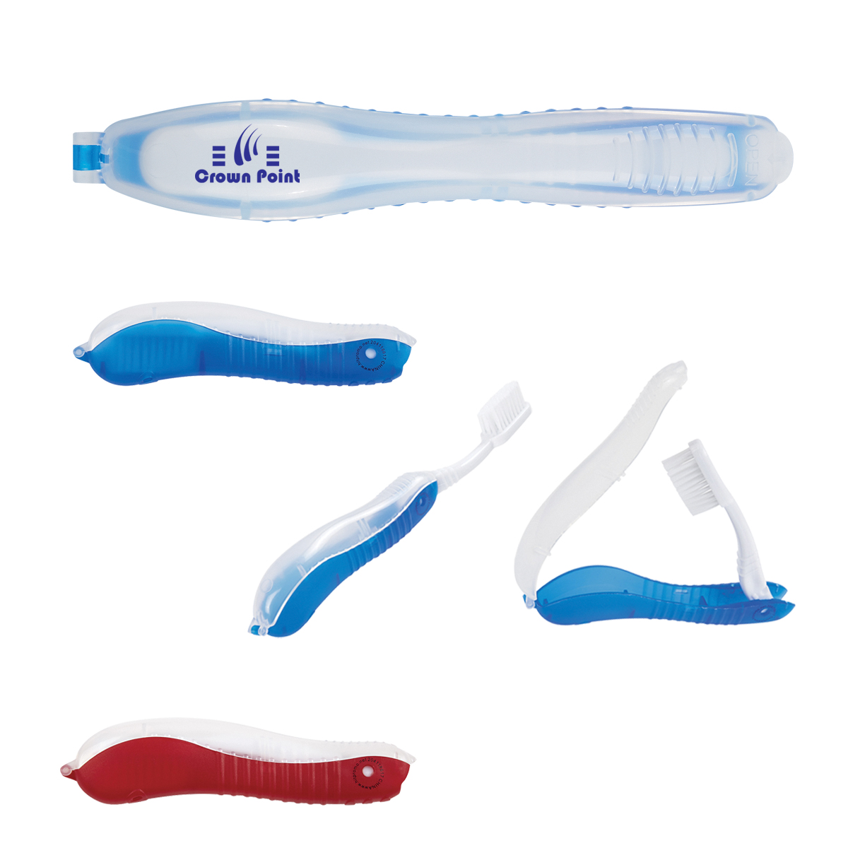 Travel Toothbrush In Folding Case 2