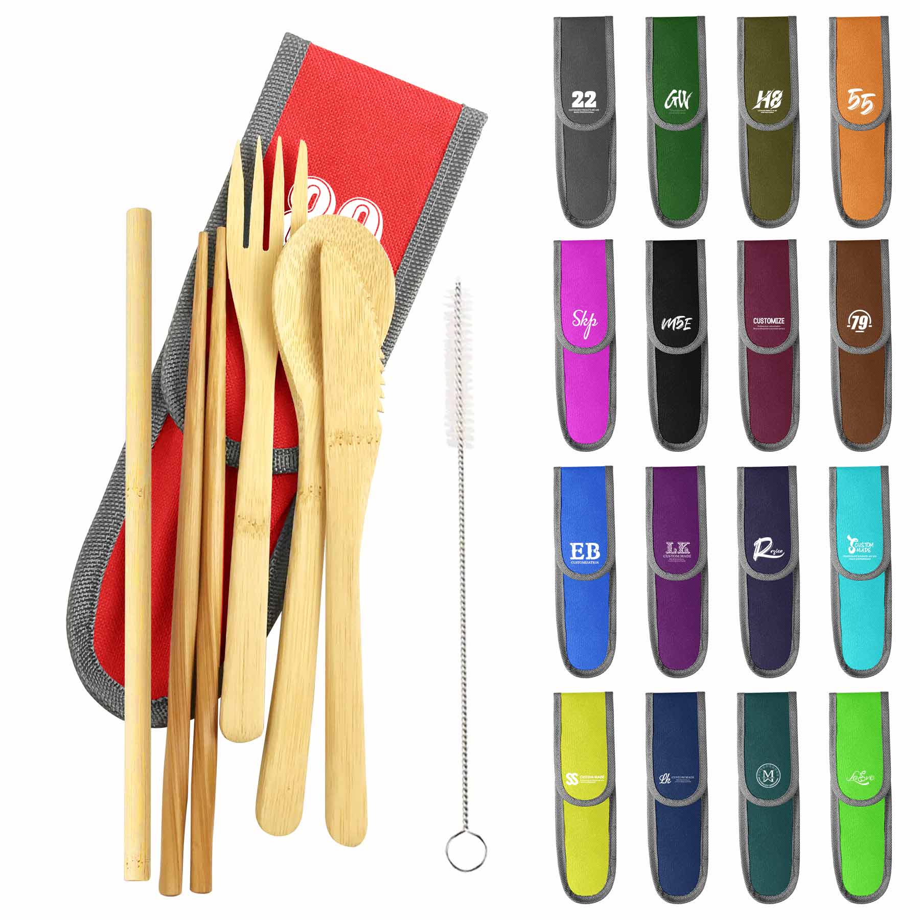 Bamboo Utensil Set 1