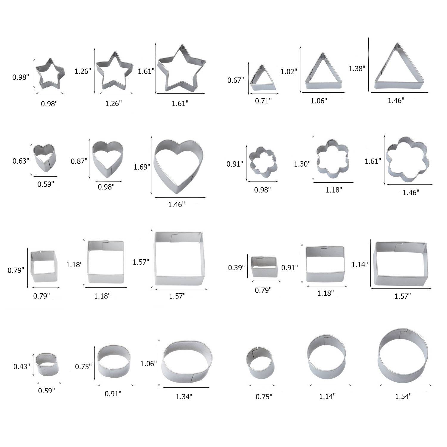 Cookie Cutter Set 4