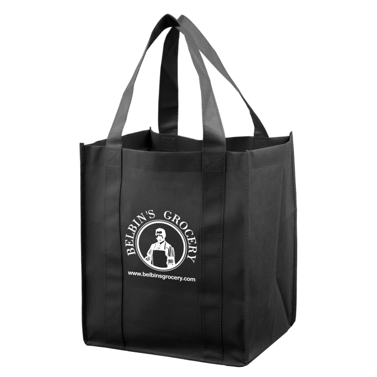 13"W x 15"H x 10"Gusset -"SUPER MEGA" Grocery Shopping Tote Bag 31