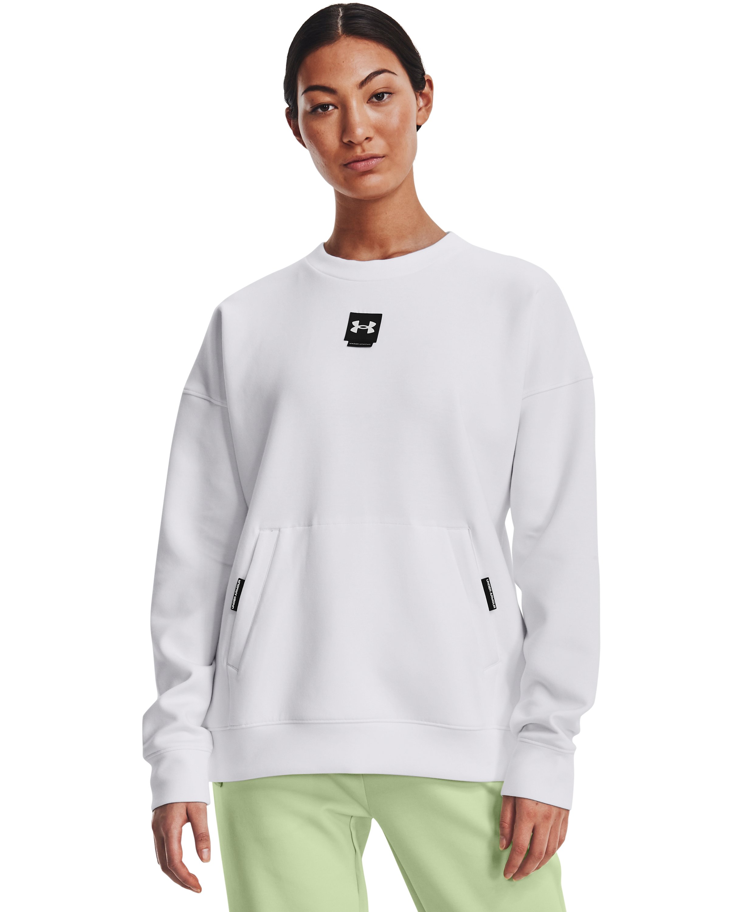 UA Summit Knit Women's Oversize Crew 3