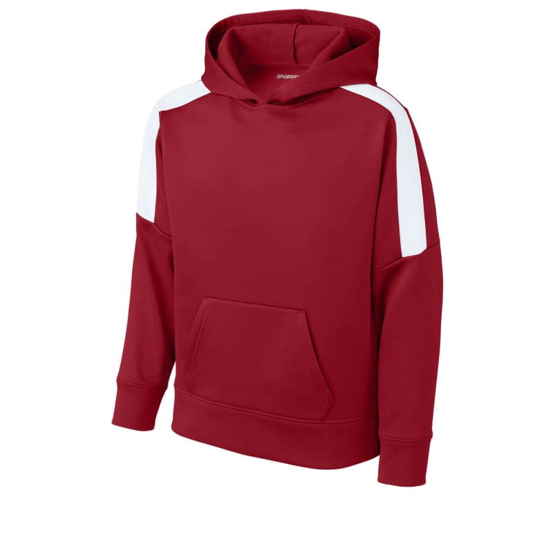 Sport-Tek Youth Sport-Wick Fleece United Pullover Hoodie 35