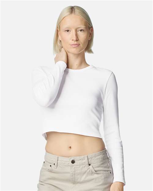 Women's Baby Rib Long Sleeve Fitted Tee - BR2107 29