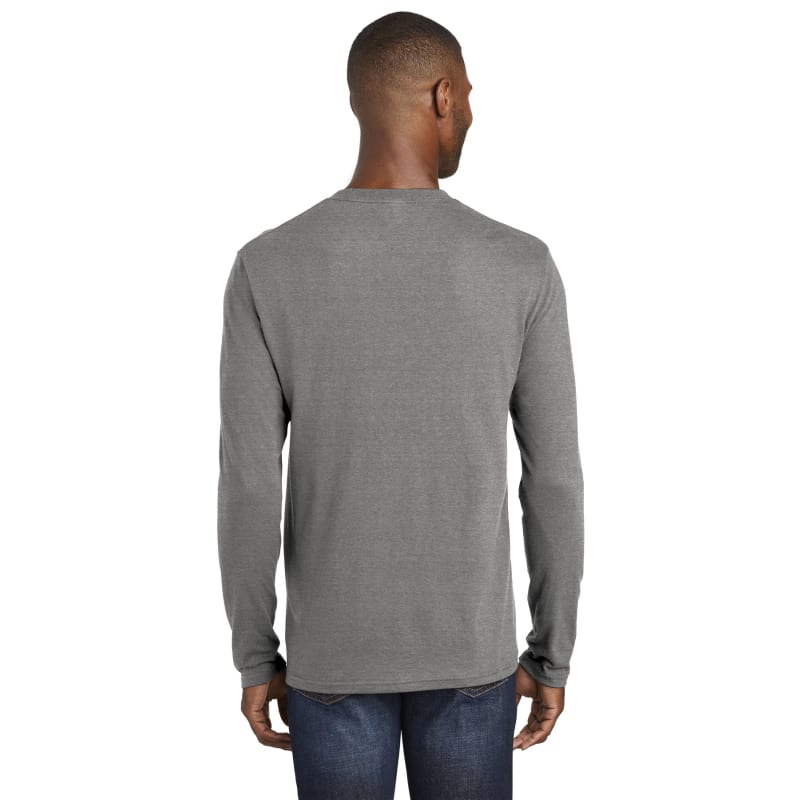 Port & Company Long Sleeve Fan Favorite Blend Tee. 48