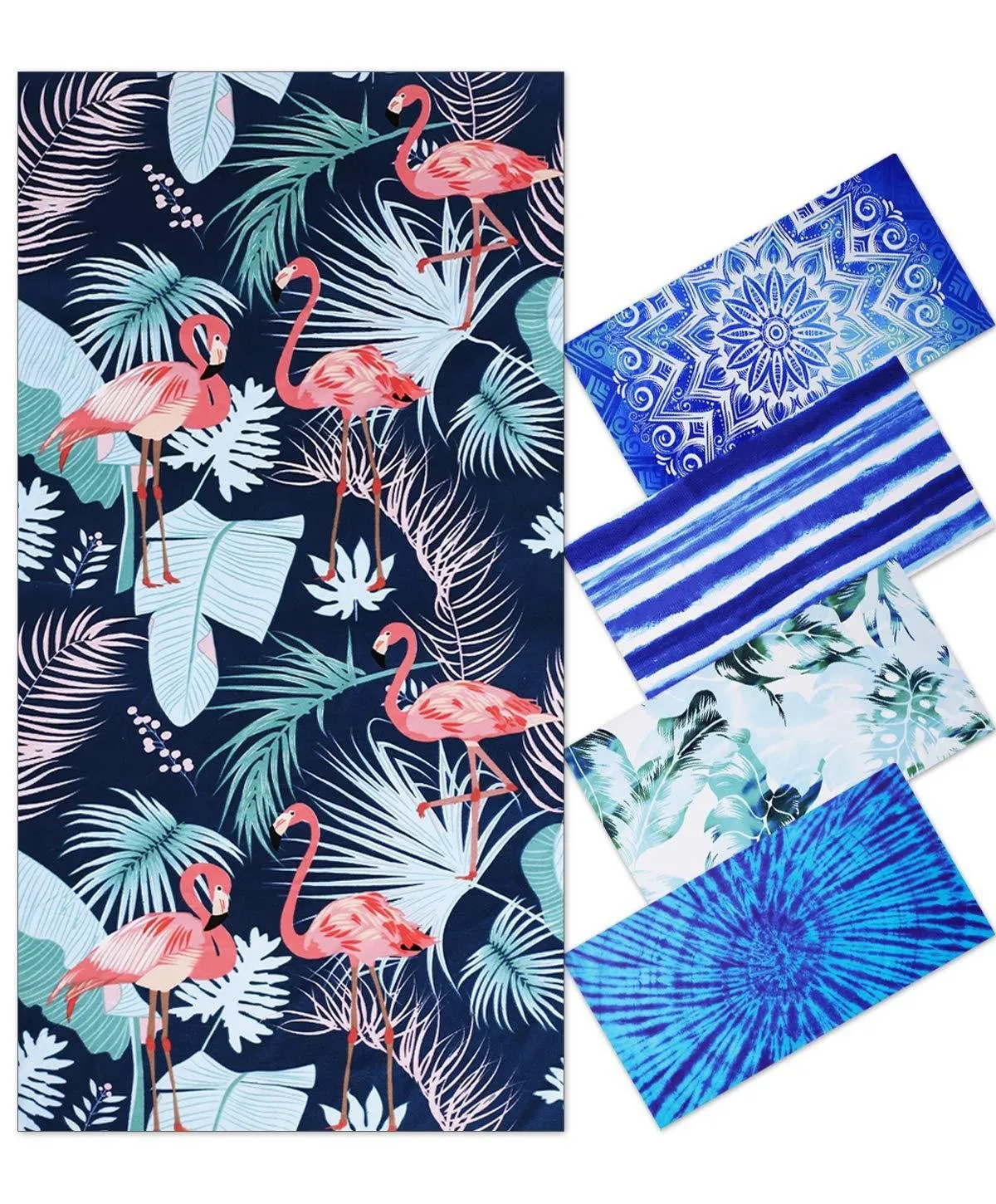 Full Color Beach Towel - 31.5'' x 63'' 9