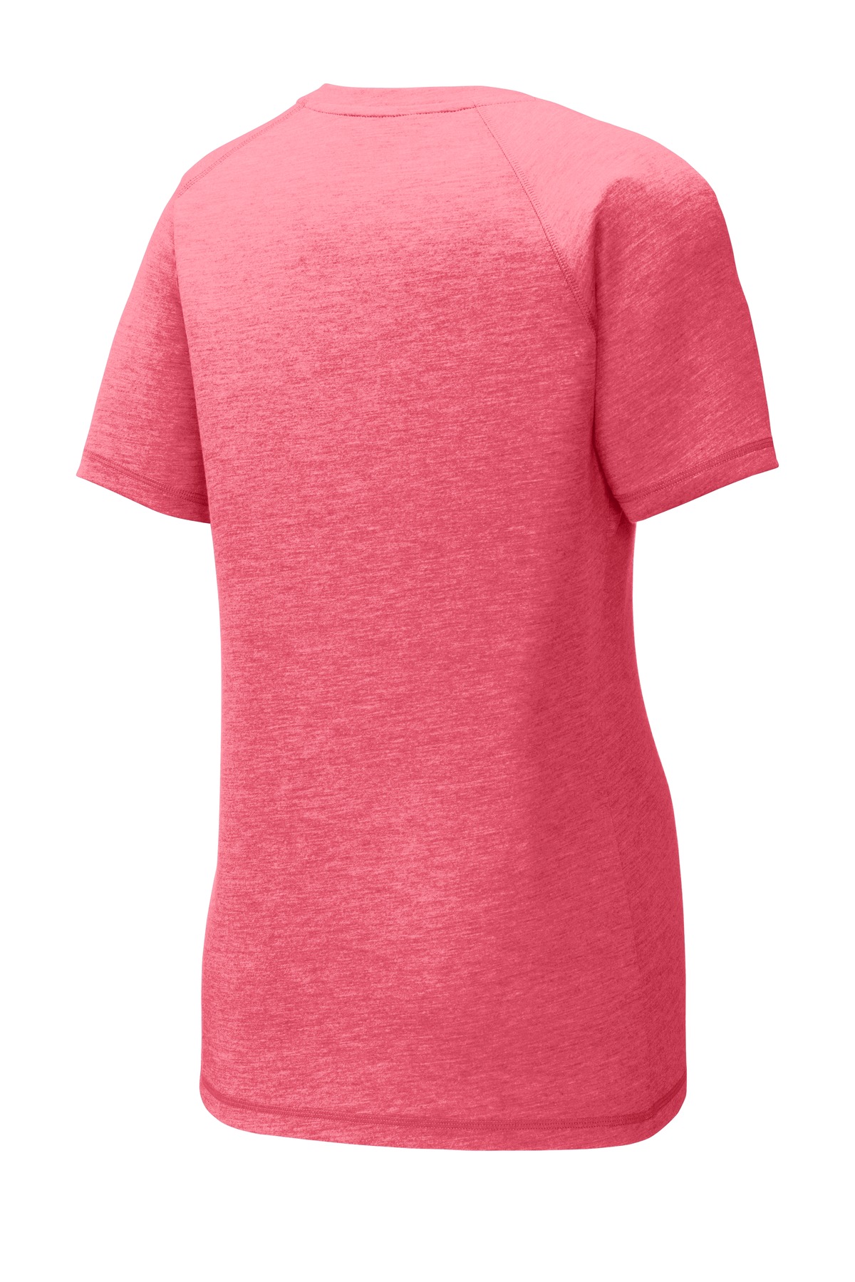 Sport-Tek Women's PosiCharge Tri-Blend Wicking Scoop Neck Raglan Tee. LST400 42