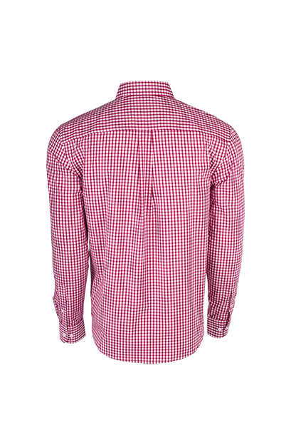Easy-Care Gingham Check Shirt 72