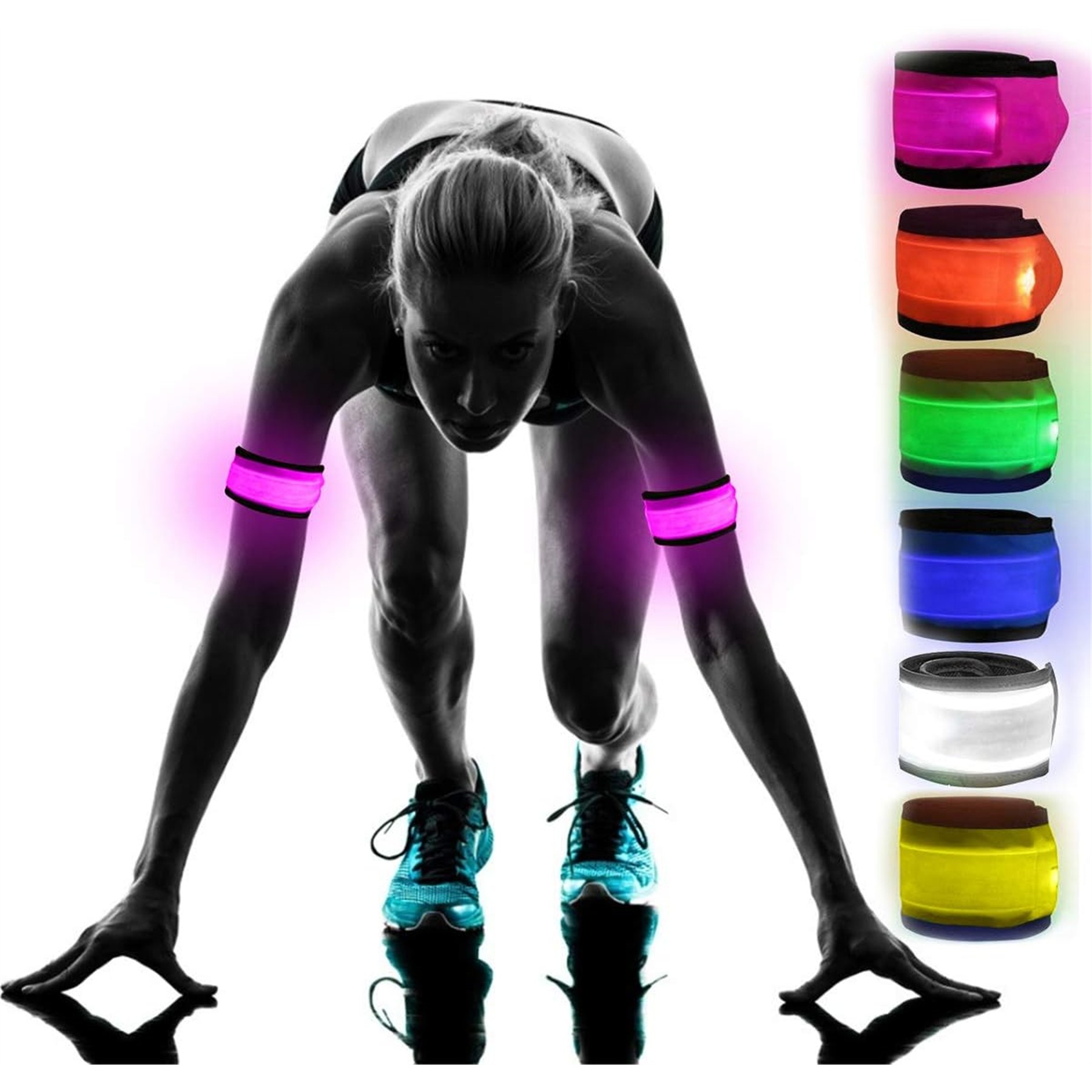 Led Light Up Slap Band 4