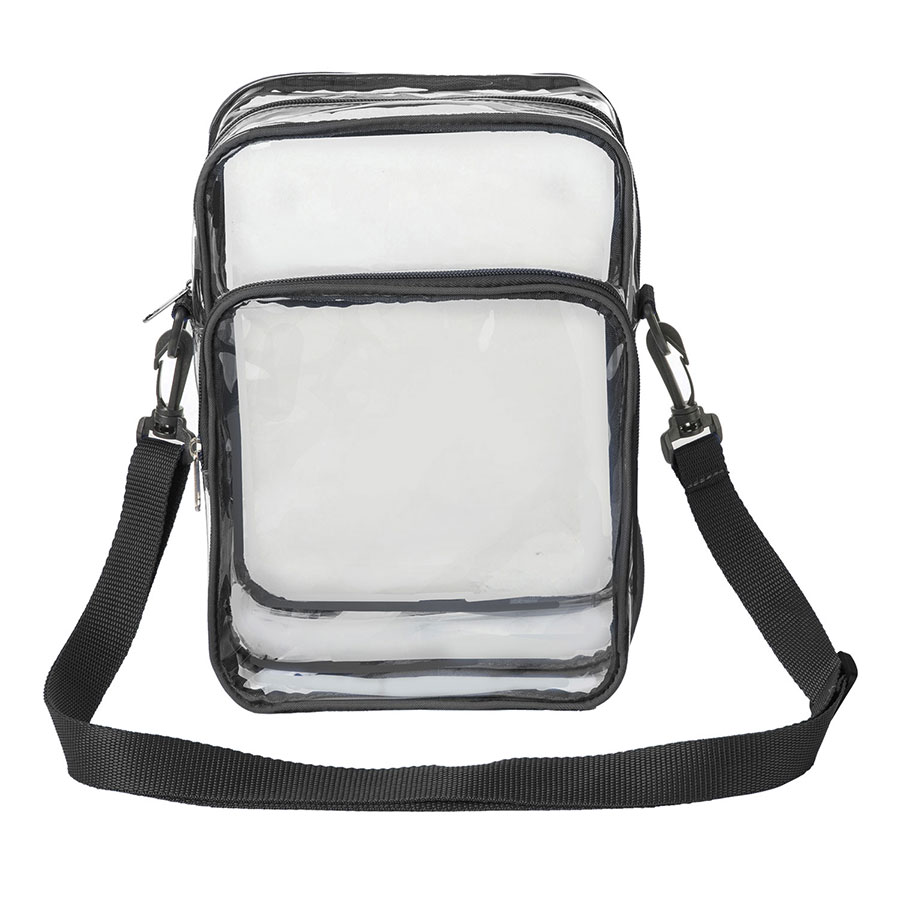 ClearPass Clear Crossbody Bag 7.5" x 3" 4