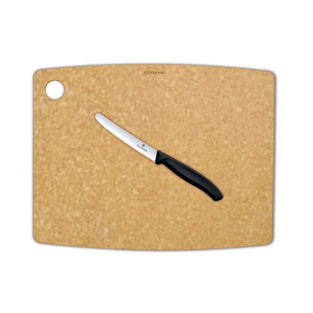 Epicurean - Victorinox® USA Made Gourmet Natural Cutting Board Combo Set