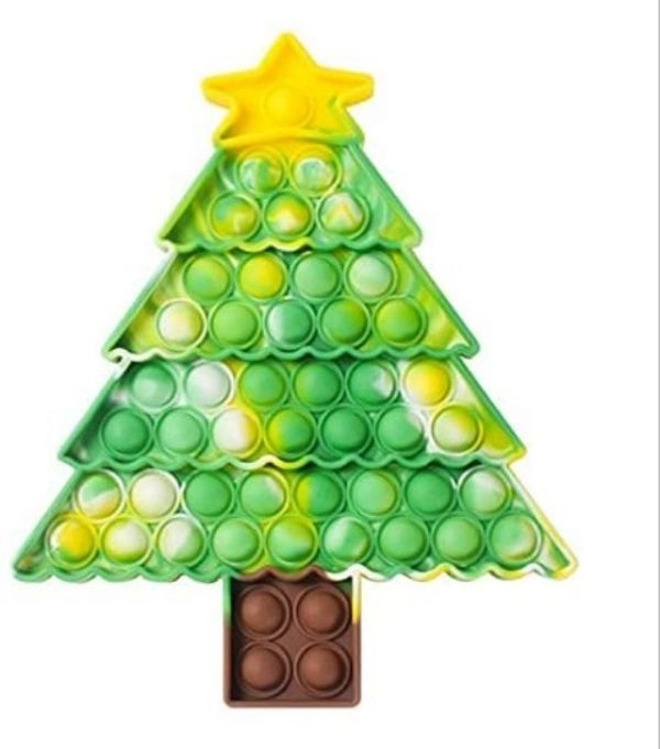 Christmas Push Pop Bubble Fidget Sensory Toy 7