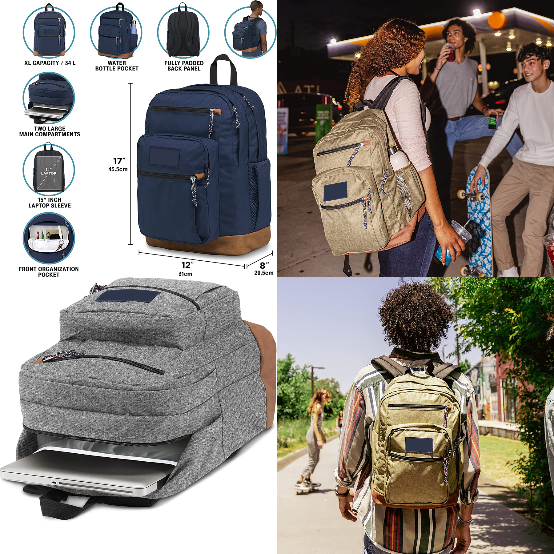 Cool Student Backpack for College Students 2