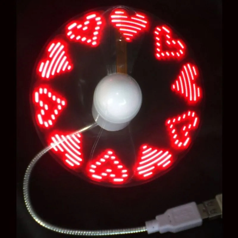 LED Programmable Message Fan 5