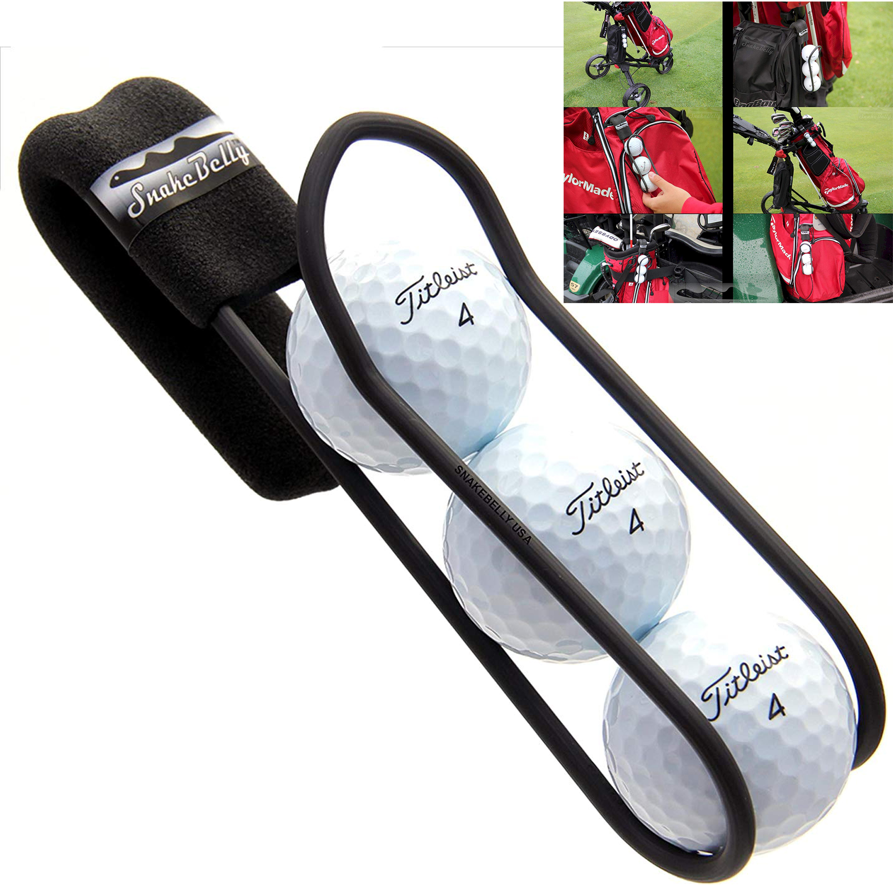 Golf Ball Holder Pro with Quick-Draw Release