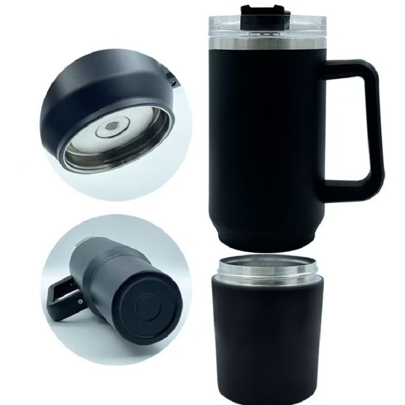 40oz Powder Coated Split Tumbler 5