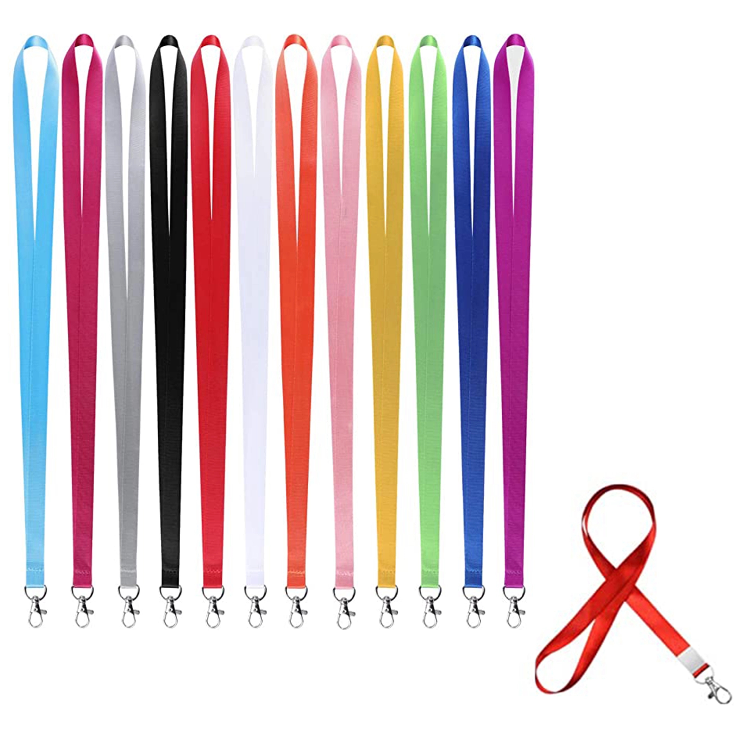 3/4" Polyester Lanyard MOQ 100PCS