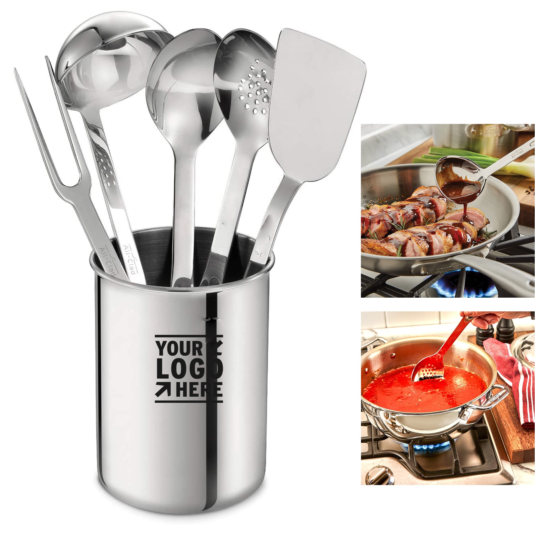 6 Pieces Professional Stainless Steel Kitchen Tool Set 2