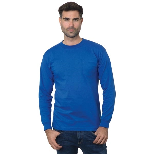 Unisex Union Made L/S Pocket Crew 7