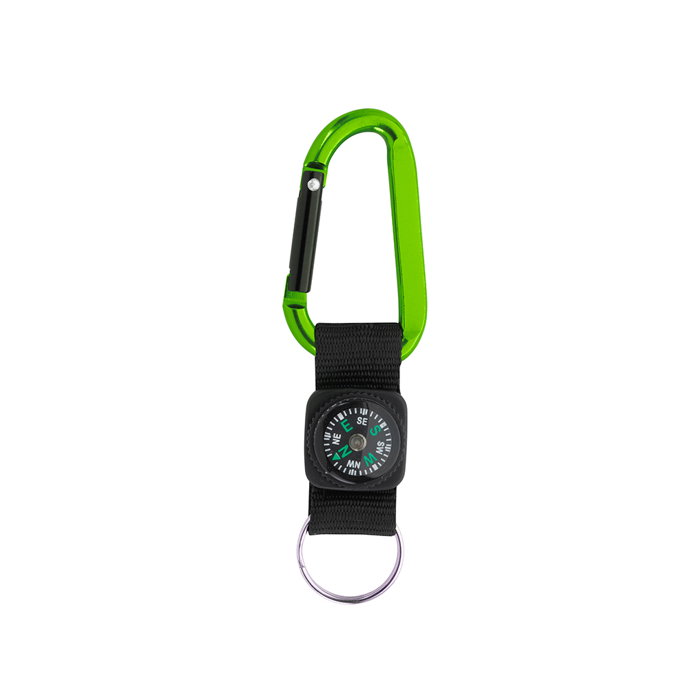 Combo Carabiner Compass Keychain 9