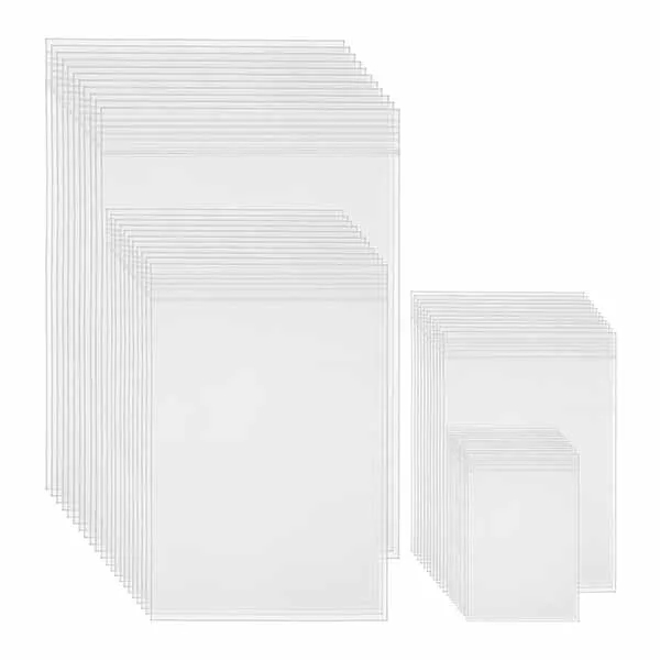 Resealable Ziplock Clear Storage Packaging Poly Bag 4