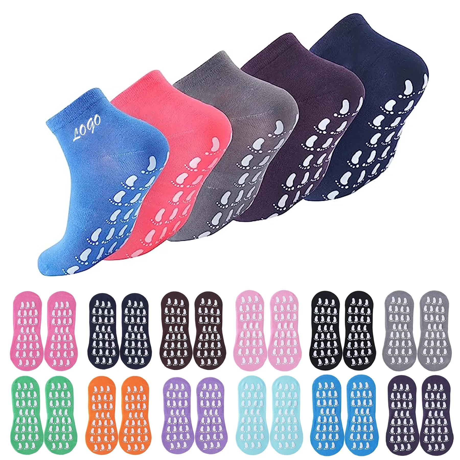 Non Skid Grip Socks 4