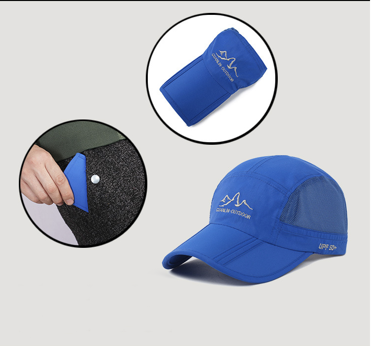 Folding Long Brim Outdoor Hat 10
